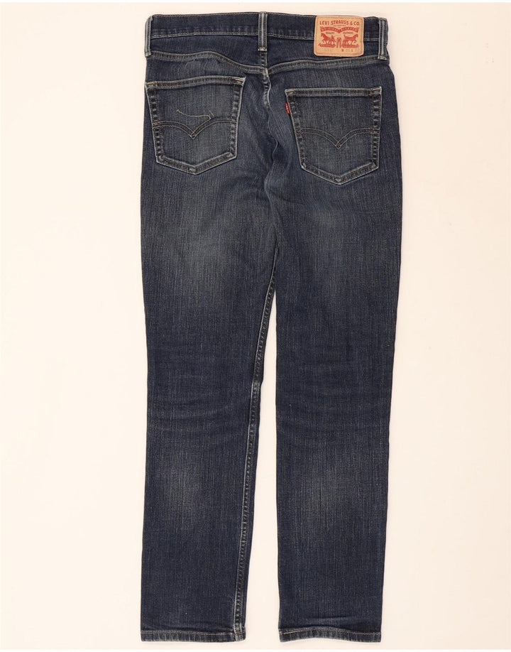 Мужские зауженные джинсы LEVI'S 511 W31 L32 синие, хлопок