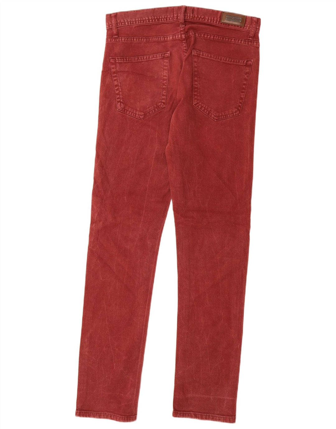 Мужские узкие джинсы Zara EU 38, маленькие W30 L30, красный хлопок