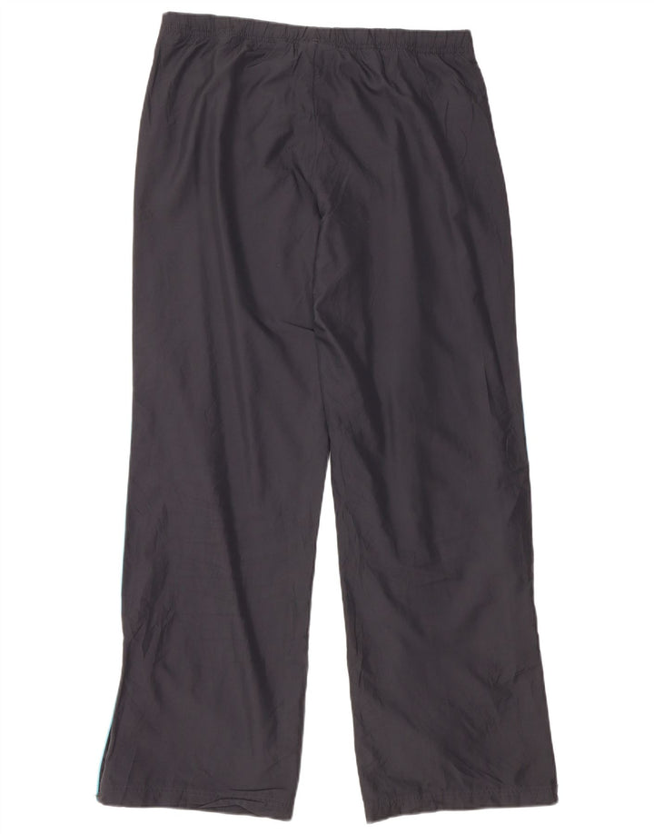 Женские спортивные брюки ADIDAS UK 12, средний черный, полиэстер