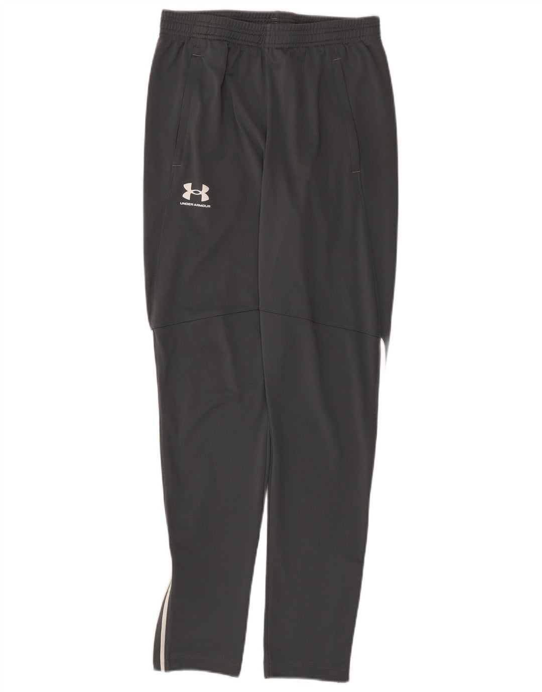 Мужские спортивные брюки Under Armour из полиэстера среднего серого цвета