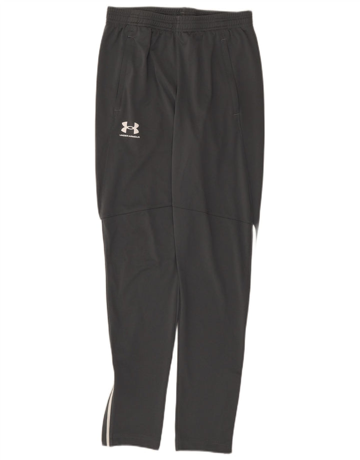 Мужские спортивные брюки Under Armour из полиэстера среднего серого цвета