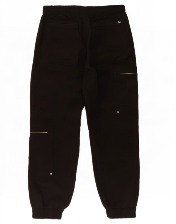 Женские укороченные брюки-карго Zara W30 L26, черные