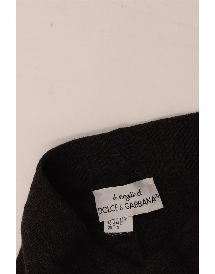 Женские леггинсы Dolce & Gabbana IT 42 Medium Grey Wool