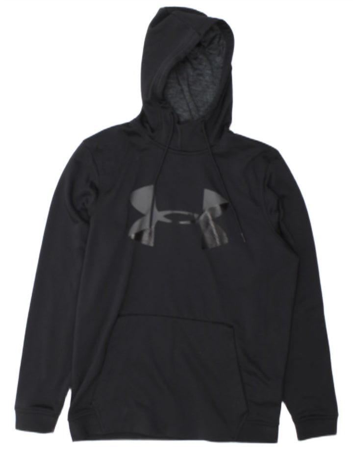 Мужской джемпер с капюшоном Under Armour Cold Gear, средний черный, полиэстер
