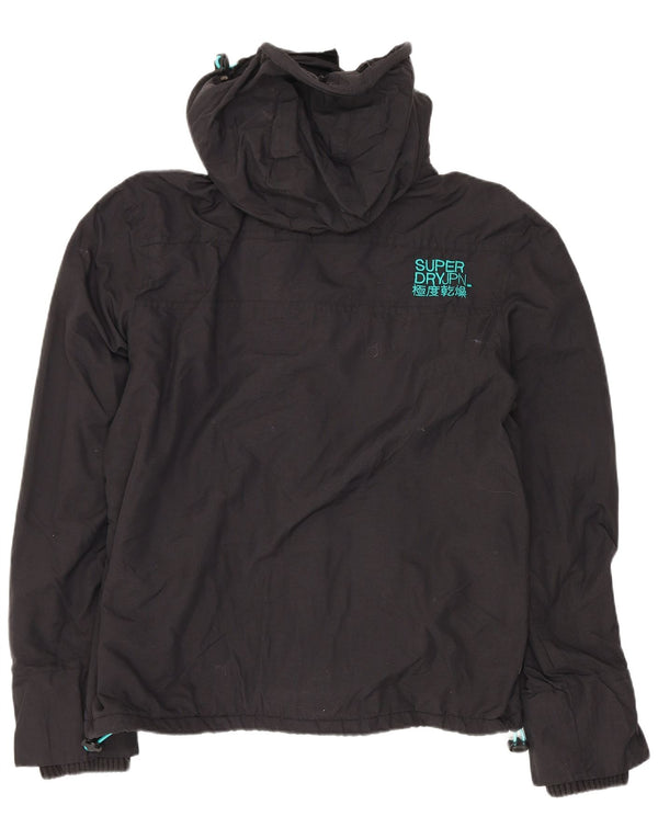 Женская ветровка с рисунком Superdry The Windcheater UK 18 XL, черная