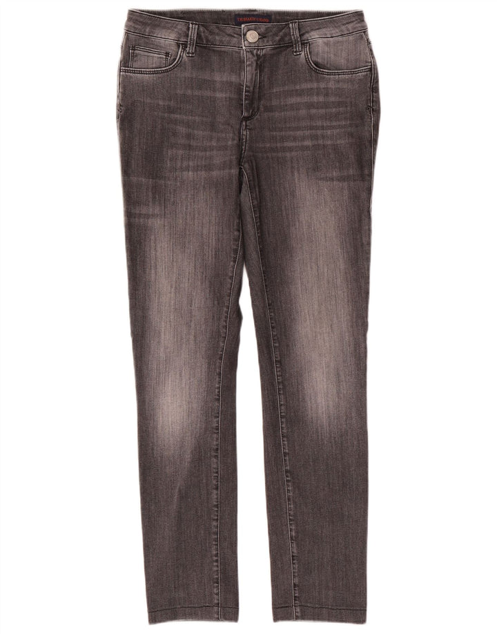 Женские узкие джинсы Trussardi W28 L28 Серые