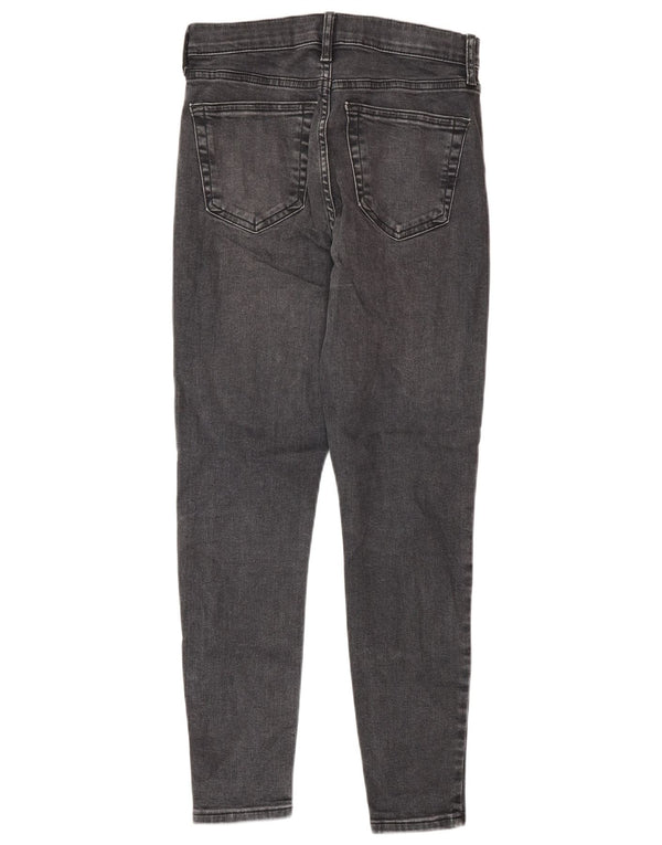 Женские джинсы скинни Topshop Jamie W26 L26, серый хлопок