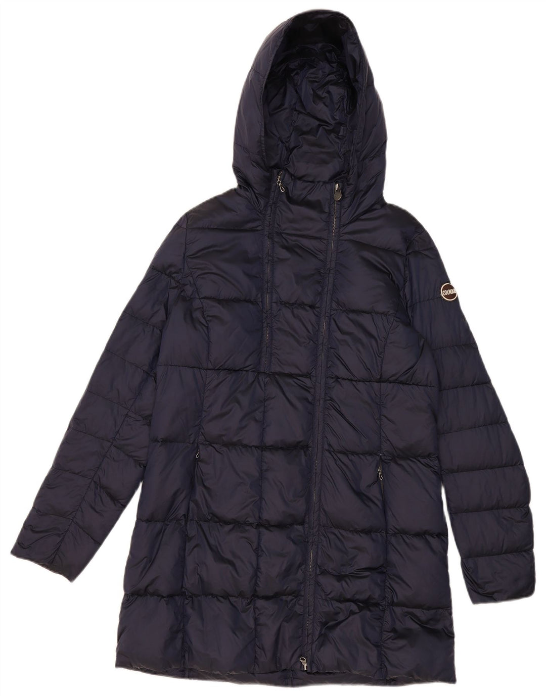 Colmar Женское пуховое пальто с капюшоном IT 48 XL Темно-синий