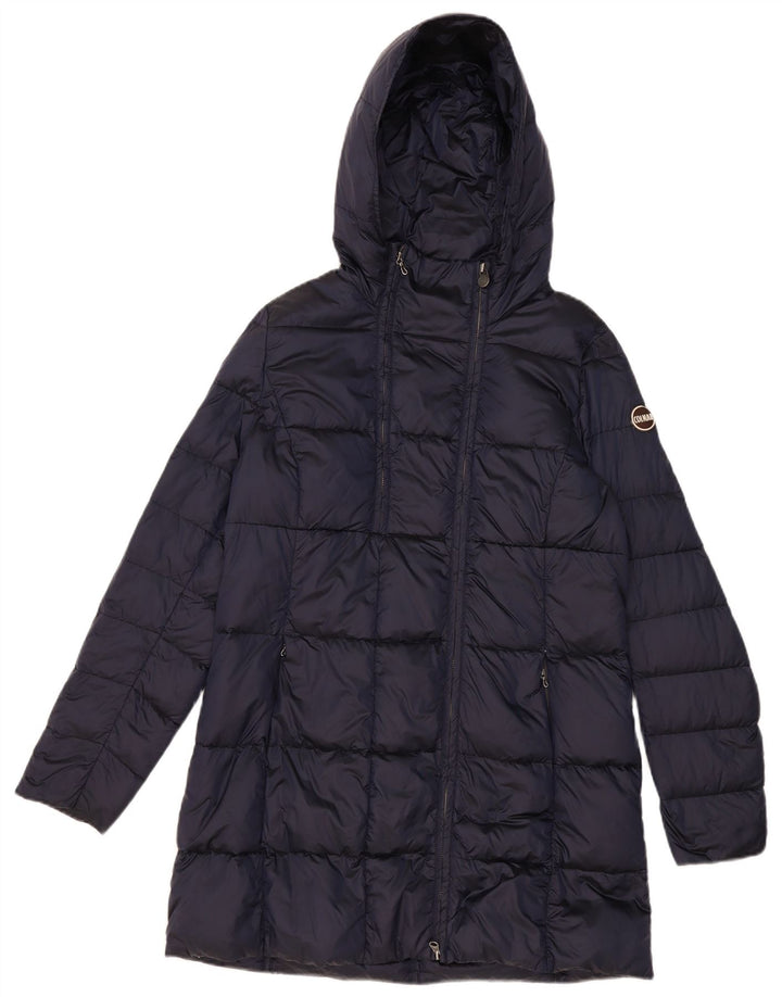 Colmar Женское пуховое пальто с капюшоном IT 48 XL Темно-синий