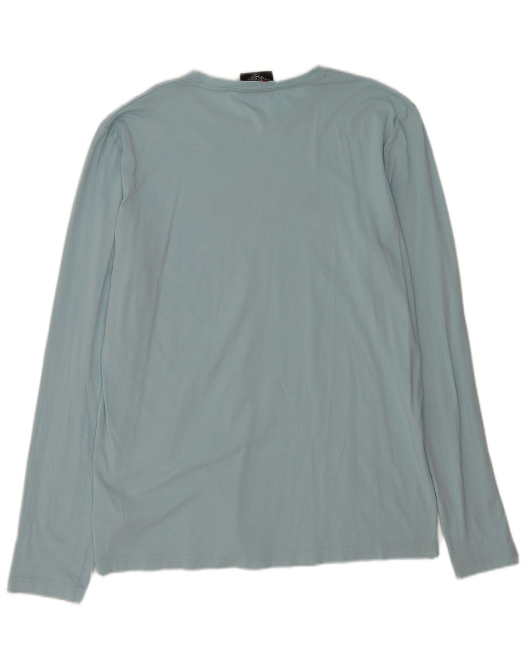 Мужской топ с рисунком Bear, большой синий хлопок, с длинными рукавами