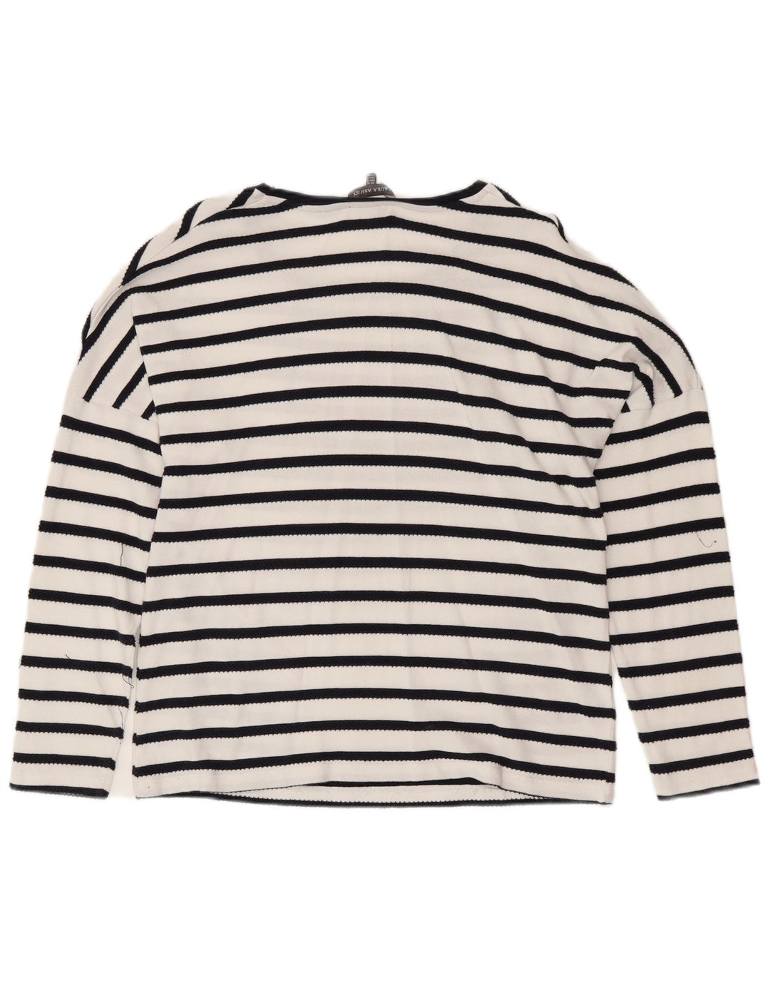 Женская блузка LAURA ASHLEY Top UK 16, хлопок в большую белую полоску