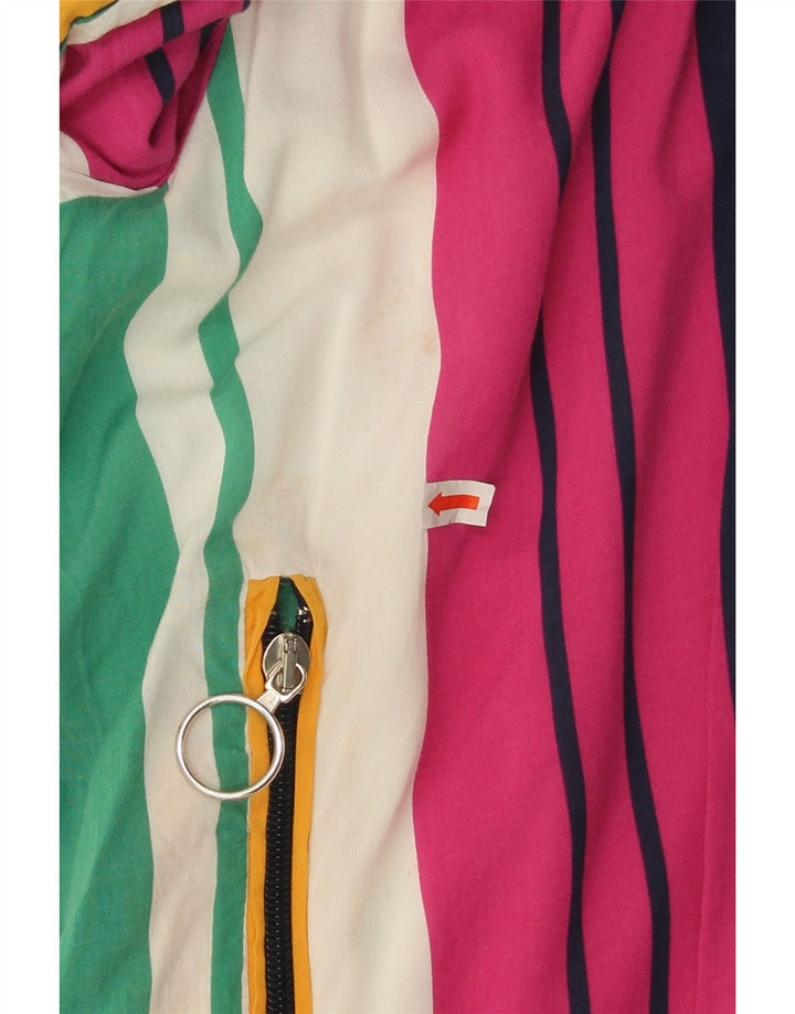 Мужская куртка-бомбер Zara UK 42 XL в разноцветную полоску