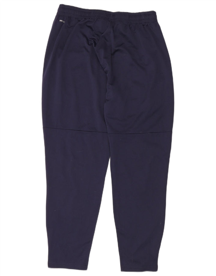 Мужские спортивные брюки PUMA Warriors XL, темно-синие, полиэстер с цветными блоками