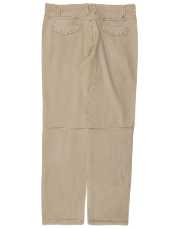 Мужские прямые брюки чинос Benetton IT 52 XL W36 L34 Зеленый хлопок