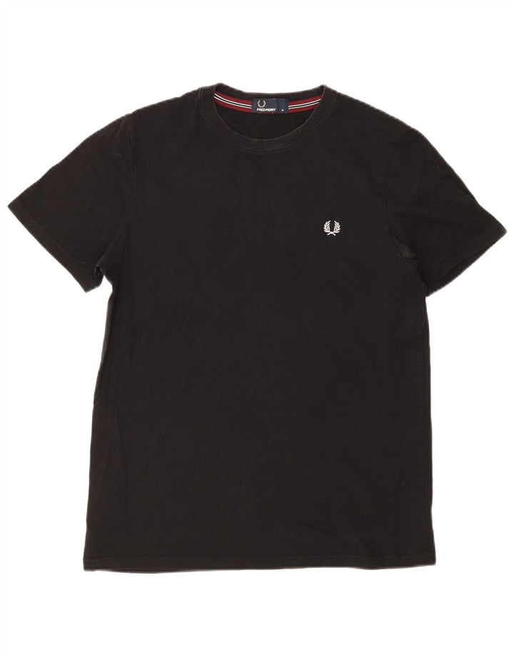 Мужская футболка Fred Perry Top Medium Black Cotton