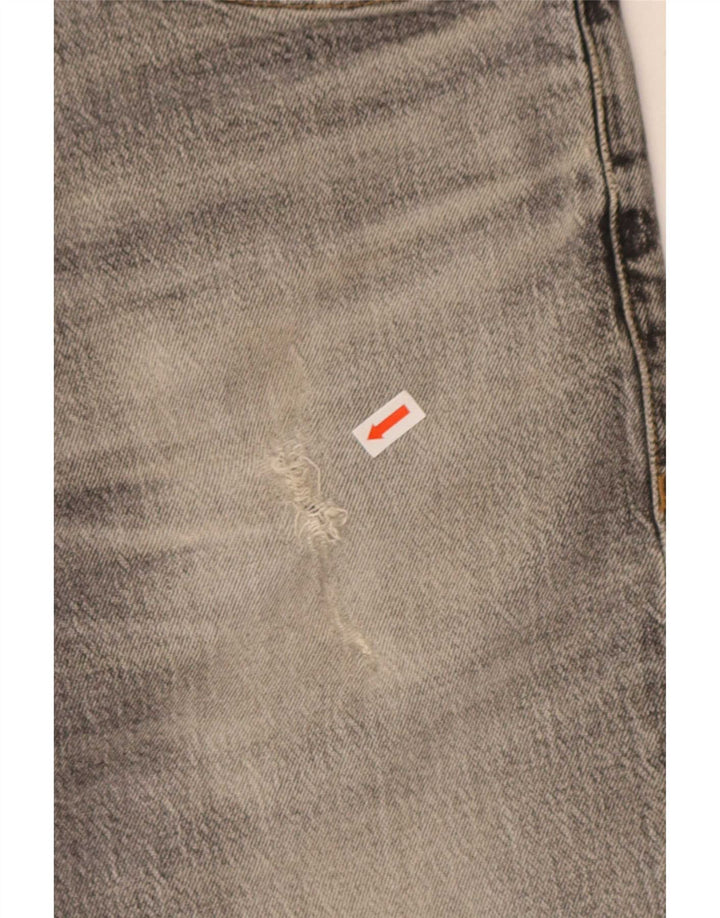 Мужские узкие джинсы Tommy Hilfiger W32 L30, серый хлопок