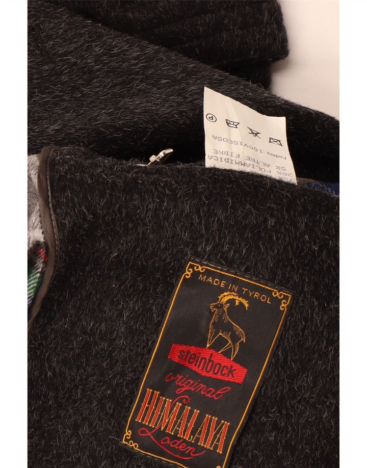 Мужское двубортное пальто Himalaya IT 50, большое, серое, шерсть