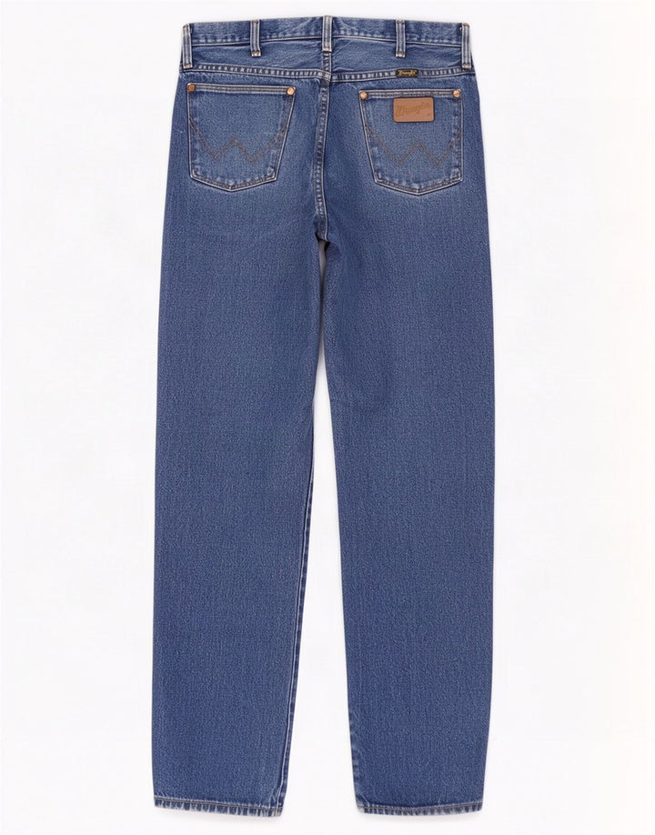 Джинсы мужские прямые Wrangler W28 L30 синие
