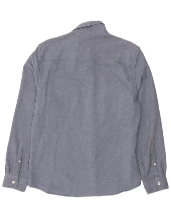 Мужская рубашка обычного кроя Reiss XL, синяя, хлопок