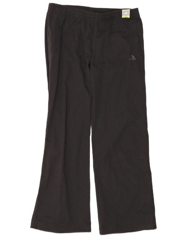 Женские брюки Adidas Climalite Regular Bootcut UK 16, большие W34 L31, черные