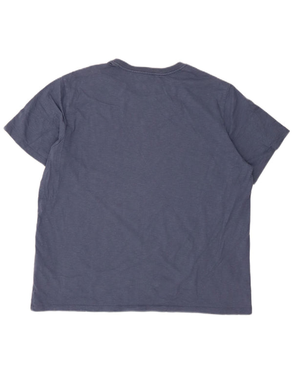 Мужская стандартная футболка Levi's Top XL Темно-синяя хлопковая крапинка