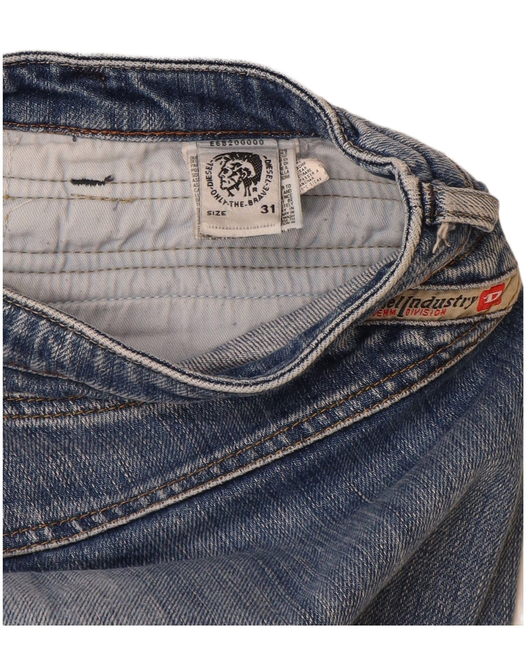 Женские джинсы DIESEL Bootcut W31 L33 Синие, хлопок