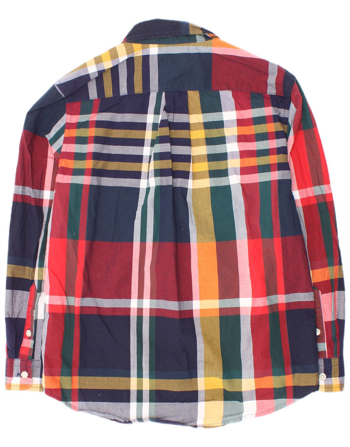 Рубашка Polo Ralph Lauren для мальчиков 6-7 лет, хлопковая разноцветная клетка
