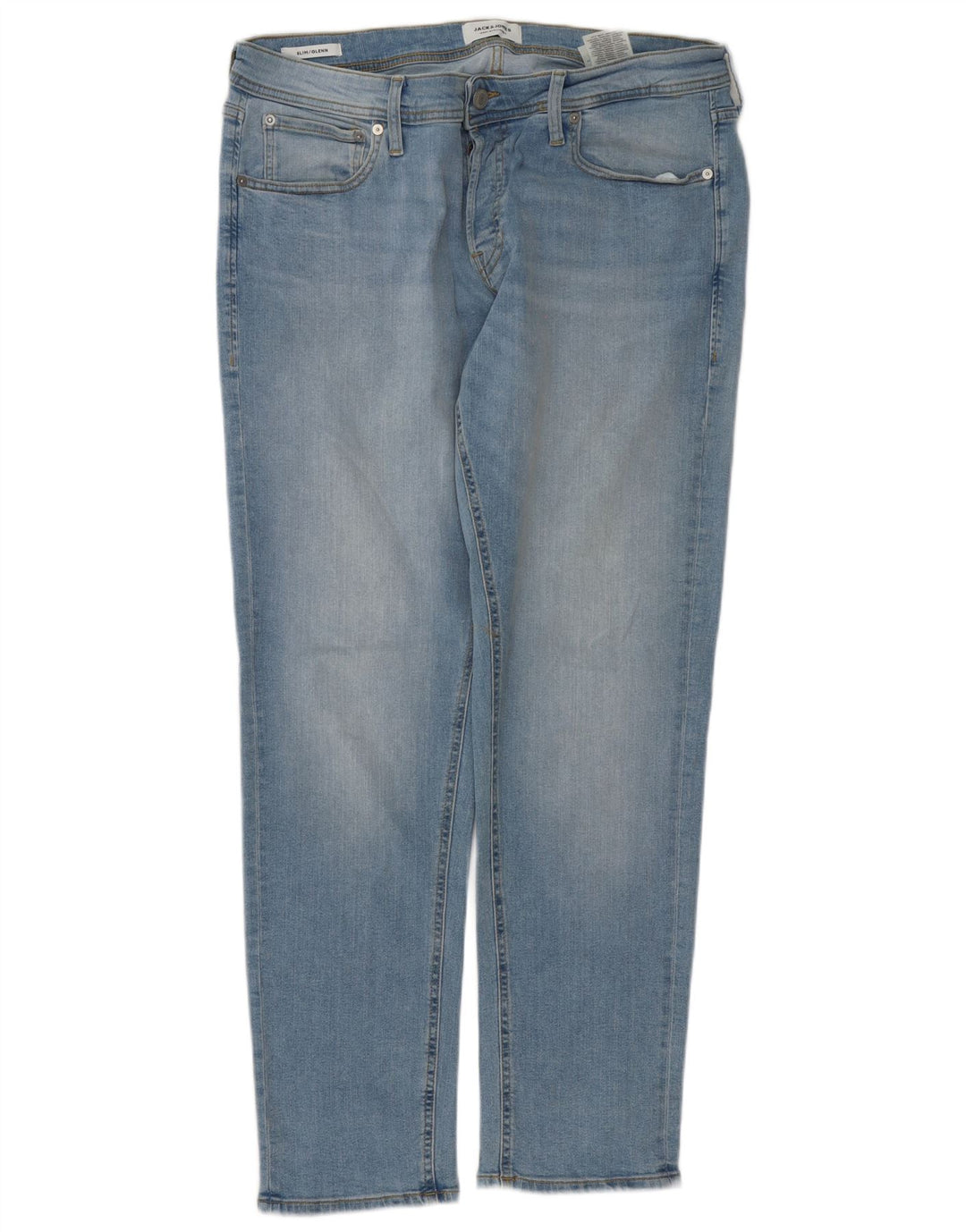 Мужские зауженные джинсы Jack & Jones GLENN W36 L32, синий хлопок