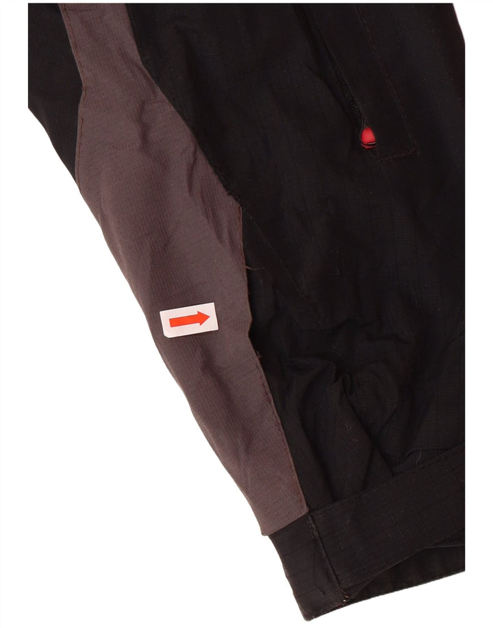 Мужская ветровка HELLY HANSEN с графическим рисунком UK 34 XS, черная с цветными блоками