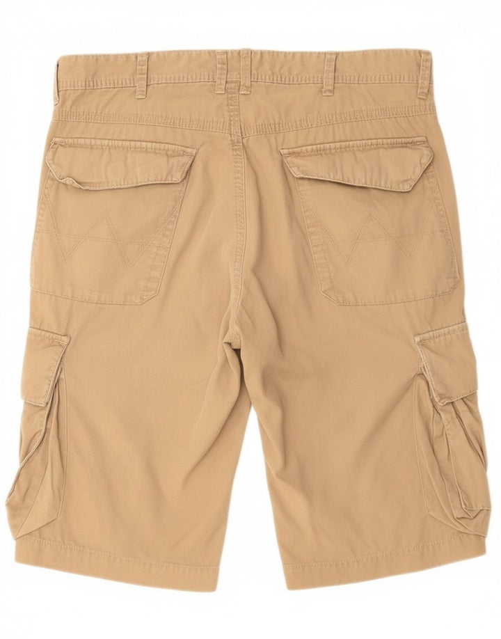Мужские шорты карго Wrangler W34, большие коричневые, хлопок