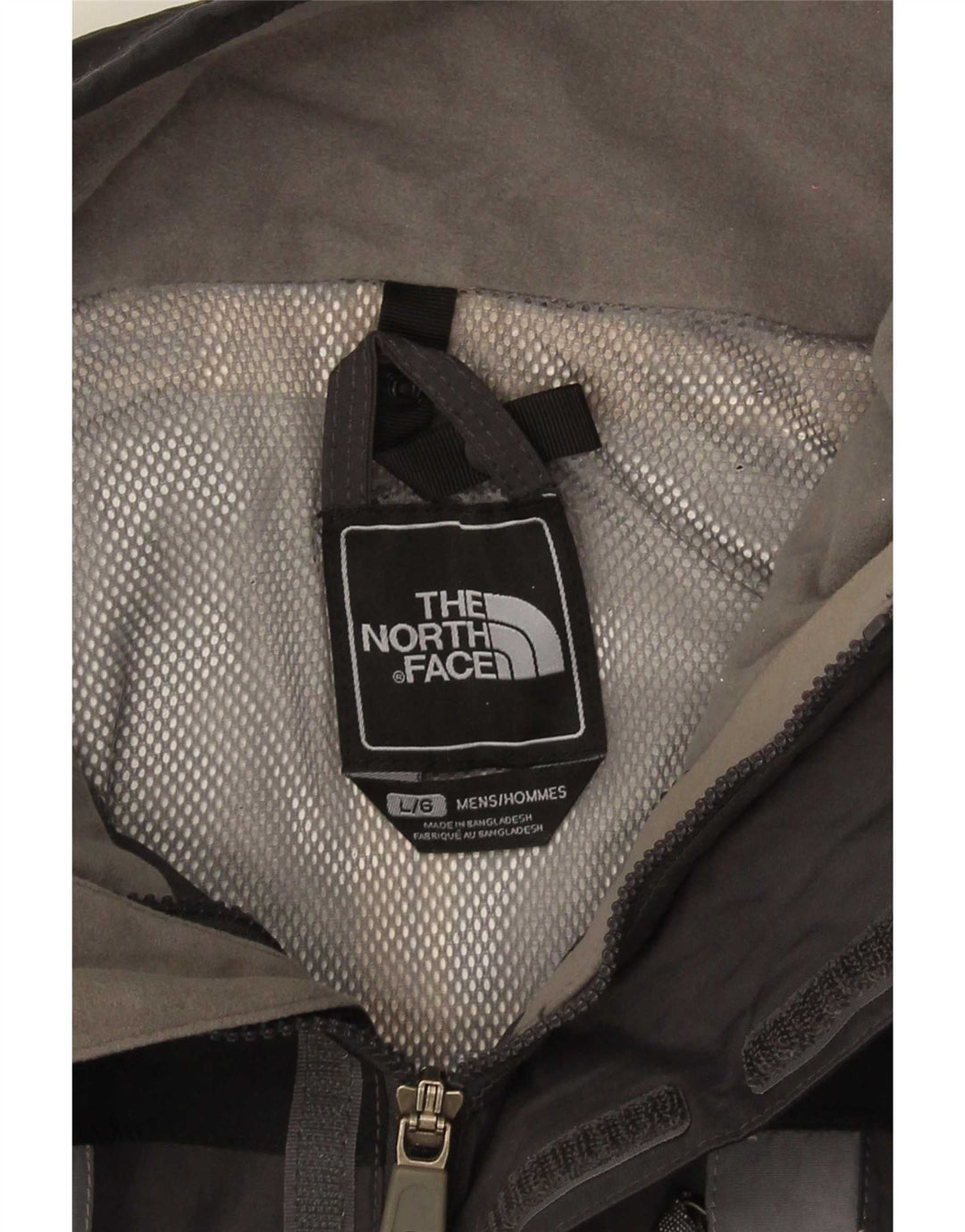 Мужская дождевик The North Face UK 40, большая серая цветная блокировка