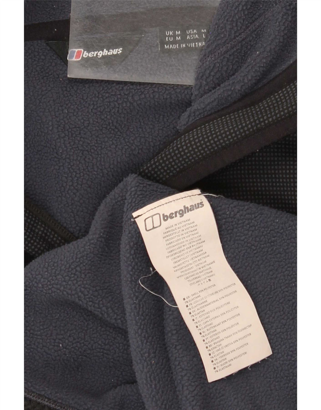 Berghaus Мужская ветровка с капюшоном UK 38 Средний Темно-Синий Полиэстер