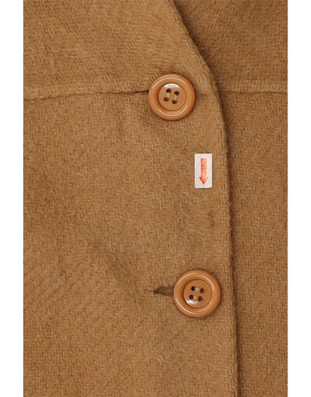VINTAGE Womens Overcoat UK 10 Small Brown Vintage Vintage and Second-Hand Vintage from Messina Hembry 
