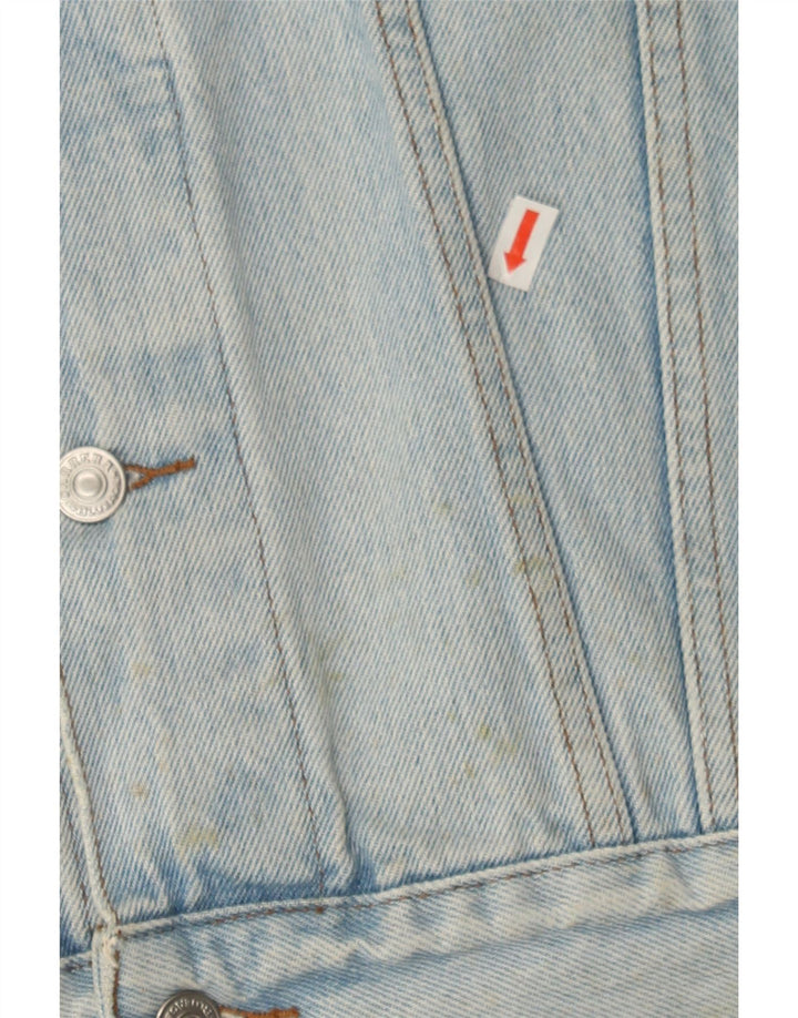 CARRERA Mens Denim Jacket UK 40 Large Blue Cotton Vintage Carrera and Second-Hand Carrera from Messina Hembry 