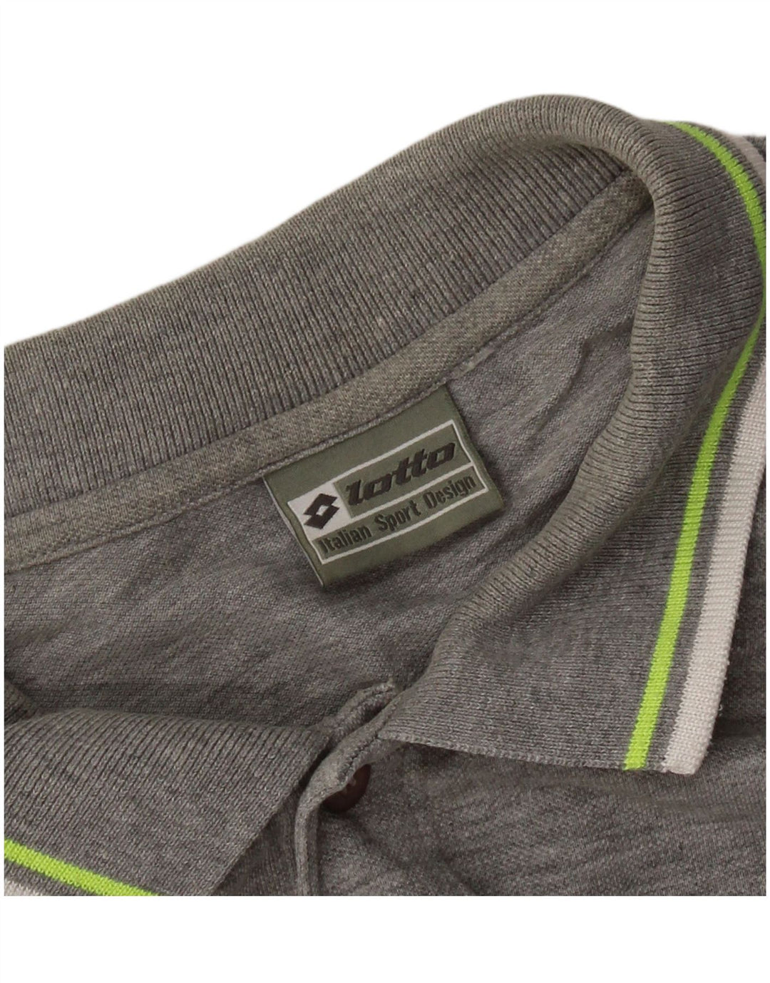 Рубашка Поло Мужская Lotto XL Серая
