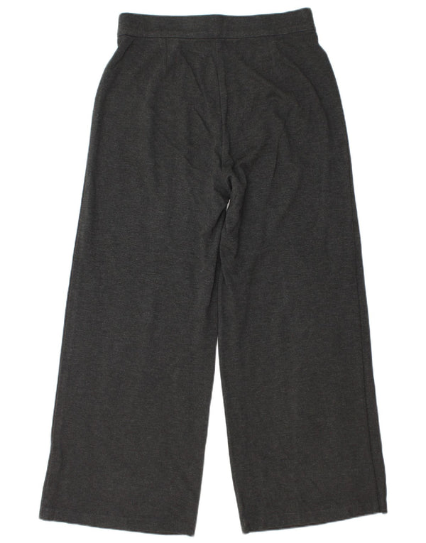 Женские широкие брюки Marks & Spencer UK 12 Medium W30 L27 Серые вискозы
