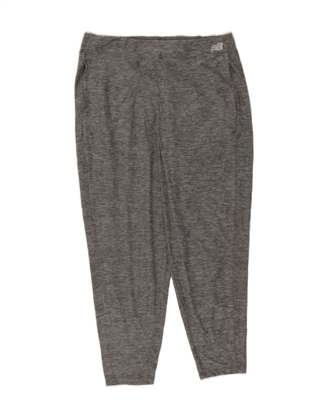 NEW BALANCE Womens Tracksuit Trousers UK 16 Large Grey Flecked Polyester Vintage New Balance and Second-Hand New Balance from Messina Hembry 
