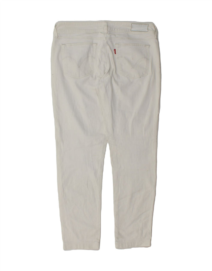 LEVI'S Womens 571 Jeans  W32 L27 White Vintage Levi's and Second-Hand Levi's from Messina Hembry 