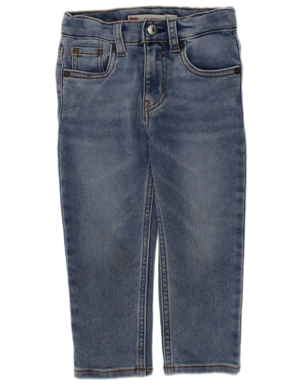 Прямые джинсы LEVI'S Baby Boys 514 18–24 месяцев W20 L13, синий хлопок