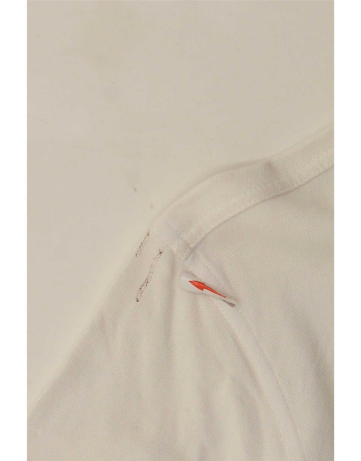 Мужская рубашка-поло приталенного кроя Fred Perry, средний белый хлопок, хлопок