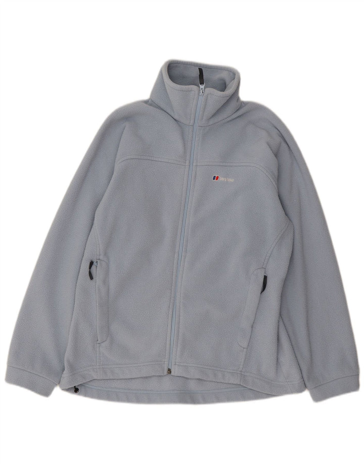 Женский флисовый джемпер Berghaus UK 16, большой синий, полиэстер
