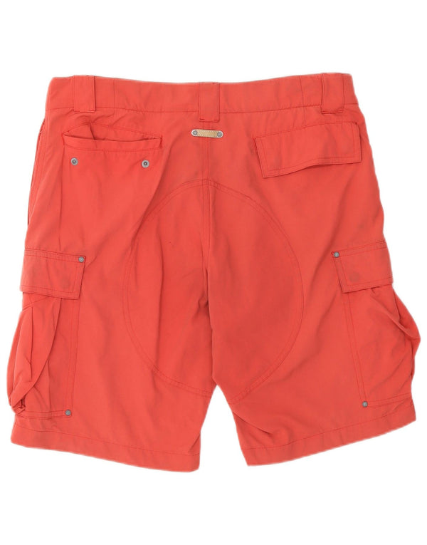 Fila Мужские шорты-карго Medium W32 Красные