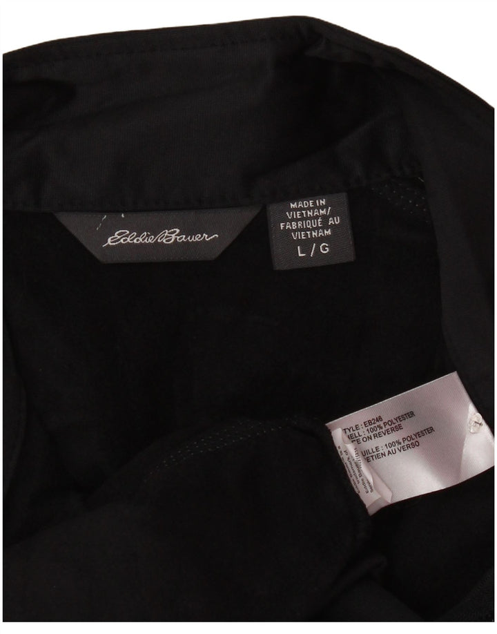 Мужской спортивный костюм EDDIE BAUER, верхняя куртка, большой черный полиэстер