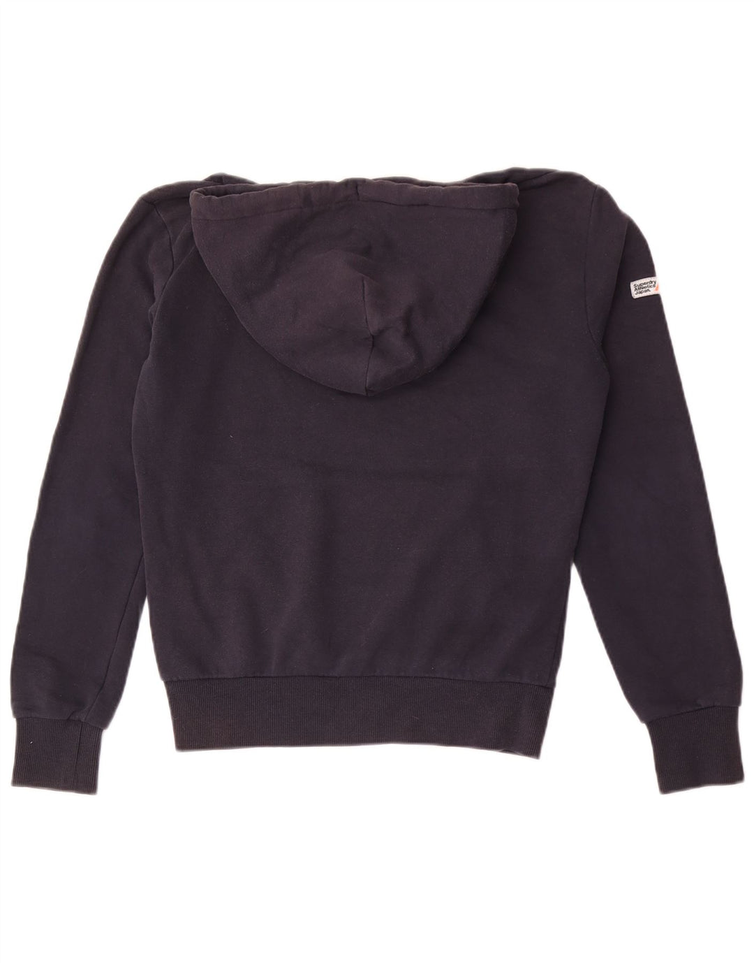 Мужской джемпер с капюшоном Superdry, маленький, темно-синий, хлопок