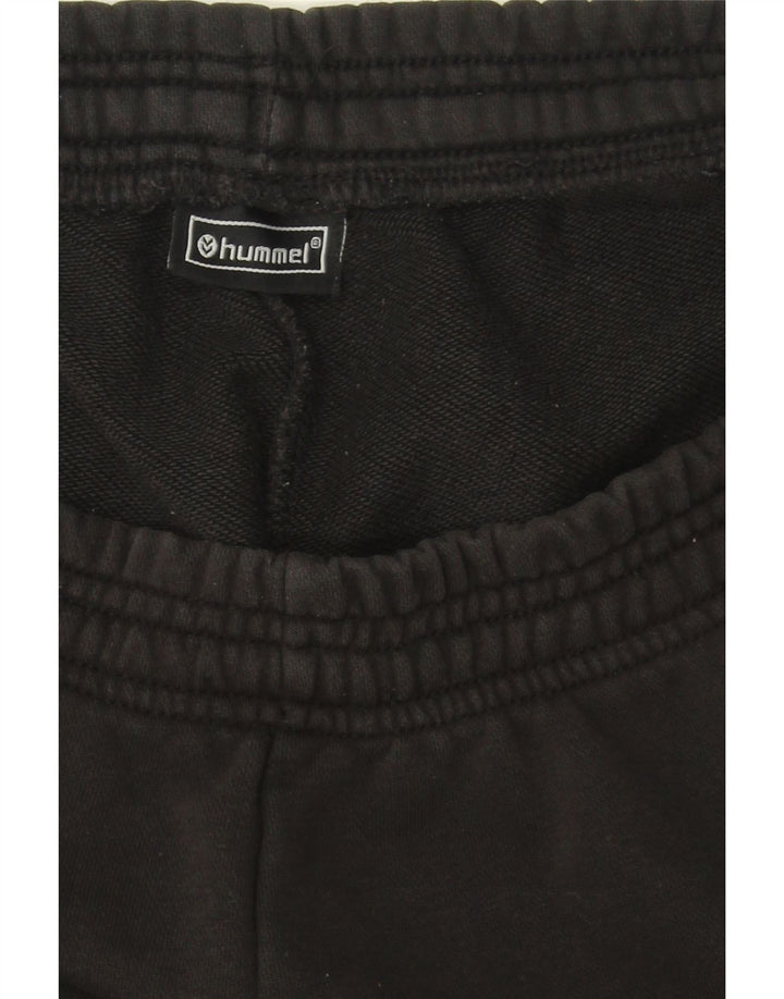 HUMMEL Mens Tracksuit Trousers Large  Black Cotton Vintage Hummel and Second-Hand Hummel from Messina Hembry 