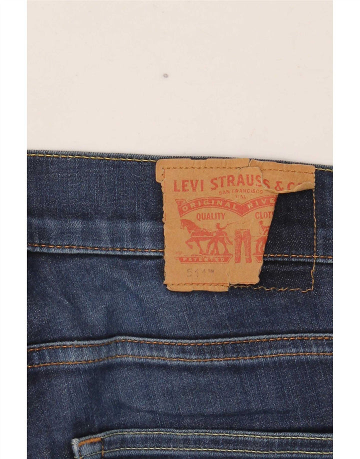 Мужские джинсы Levi's 511 Slim W33 L34 Темно-синие, хлопок