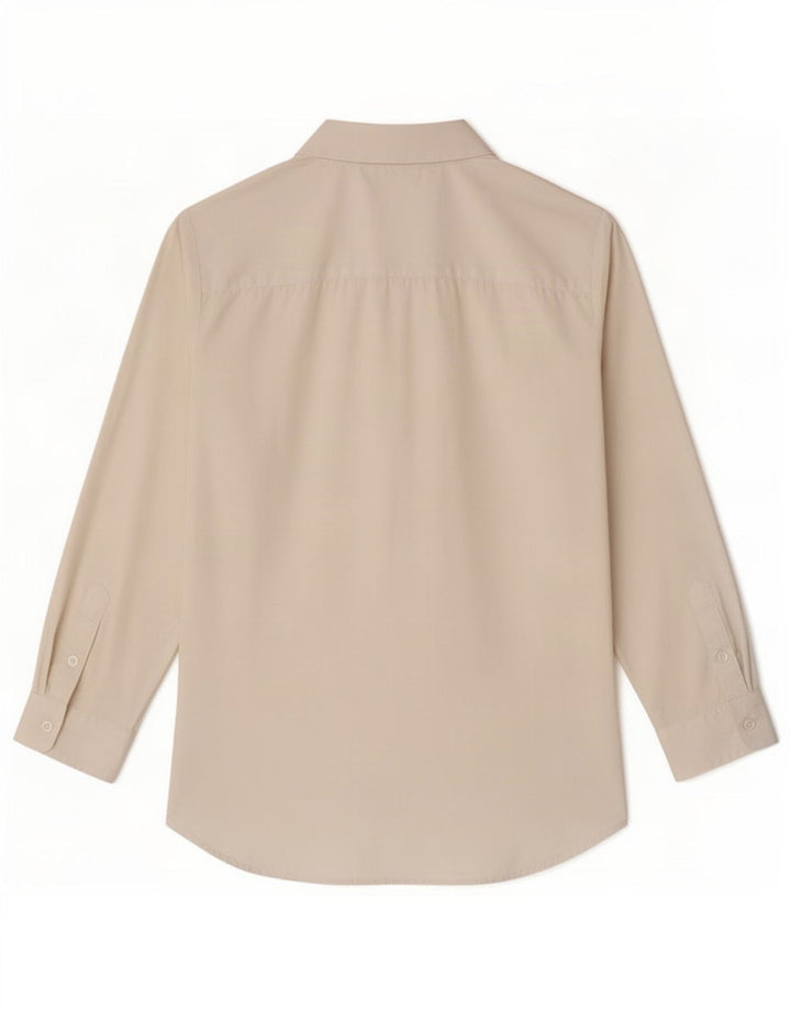 Женская пуловерная рубашка Zara с рукавом 3/4, UK 10, маленькая, белая