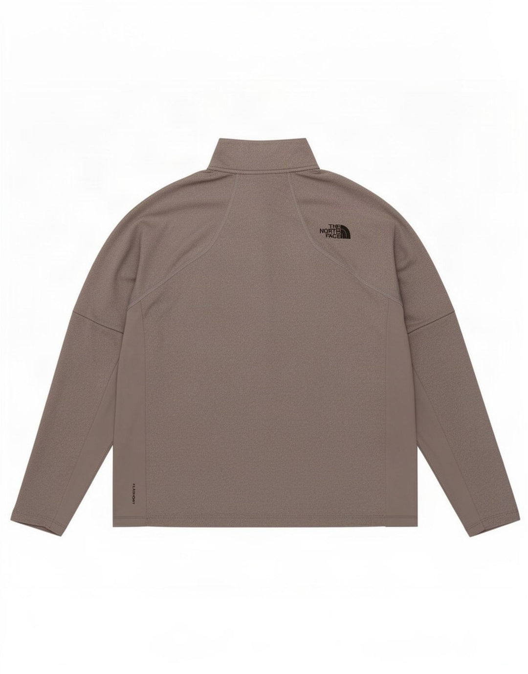Мужской пуловер с воротником на молнии The North Face, большой серый полиэстер
