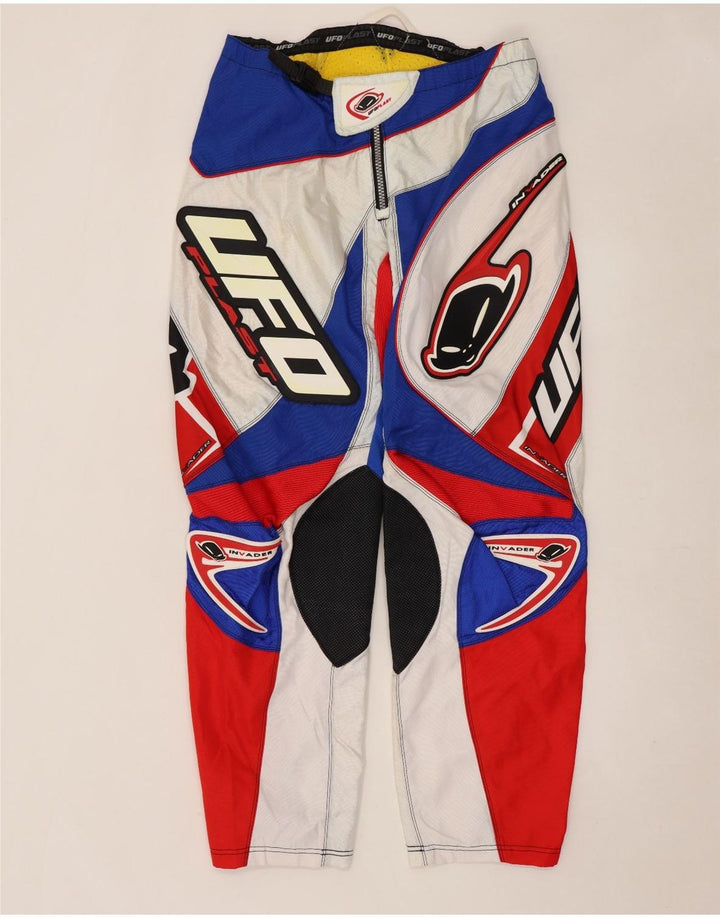 Мужские брюки с рисунком НЛО IT 54 2XL W36 L32 Разноцветные цветные блоки