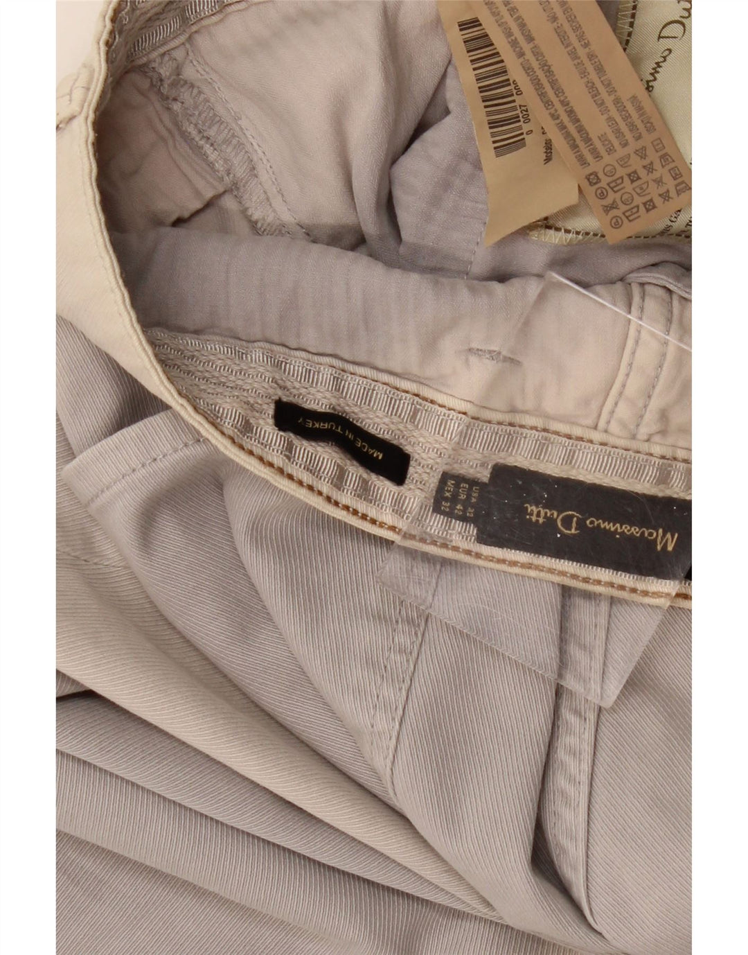 Мужские прямые повседневные брюки MASSIMO DUTTI EU 42, большие W32 L32, серые